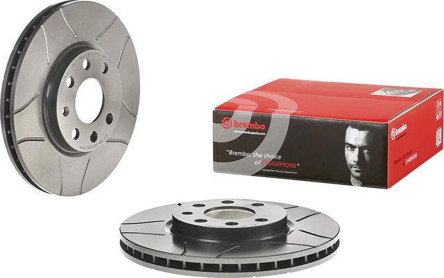 Тормозной диск Brembo XTRA LINE - Max передний для Opel Tigra B 2004-2010. Артикул 09.8601.75