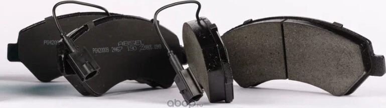 Колодки тормозные передние (Absel). Артикул PG420009