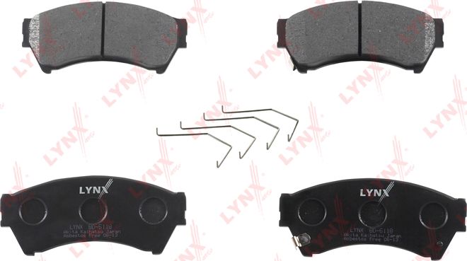 Тормозные колодки LYNXauto. Артикул BD-5118