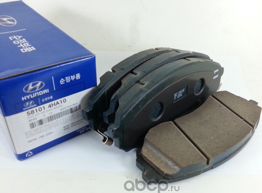 Тормозные колодки Hyundai / KIA. Артикул 581014HA10