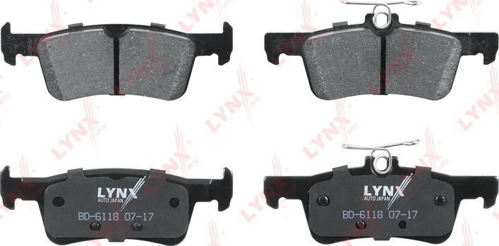Тормозные колодки LYNXauto. Артикул BD-6118