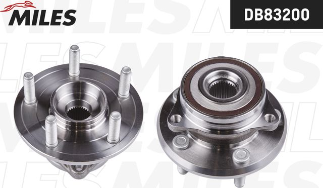 Ступица колеса с интегрированным подшипником Miles. Артикул DB83200