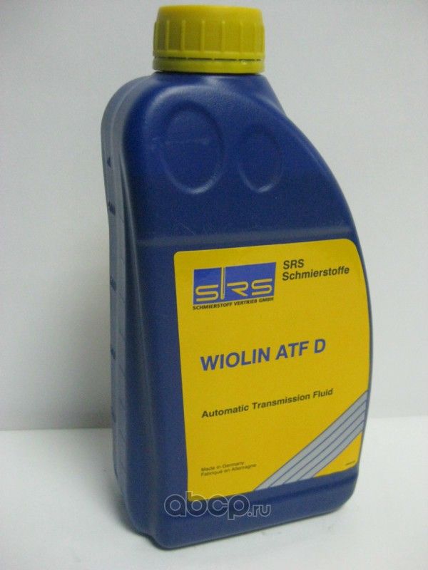SRS Масло трансмиссионное Wiolin ATF D (1 л.). Артикул 4033885000236