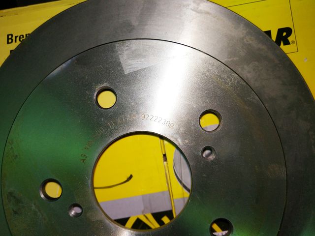 Тормозной диск Textar задний для Fiat Sedici 2009-2014. Артикул 92222300