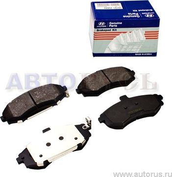 Тормозные колодки Hyundai / KIA. Артикул 581012DA40