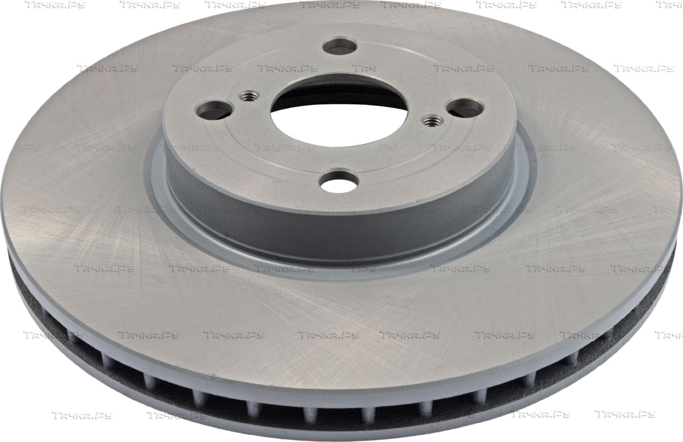 Тормозной диск Blue Print передний для Toyota Corolla E120, E130 2001-2008. Артикул ADT343164