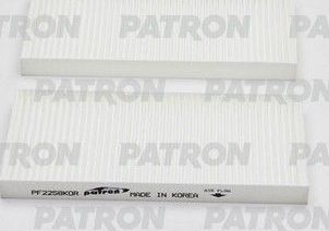 Салонный фильтр Patron. Артикул PF2258KOR