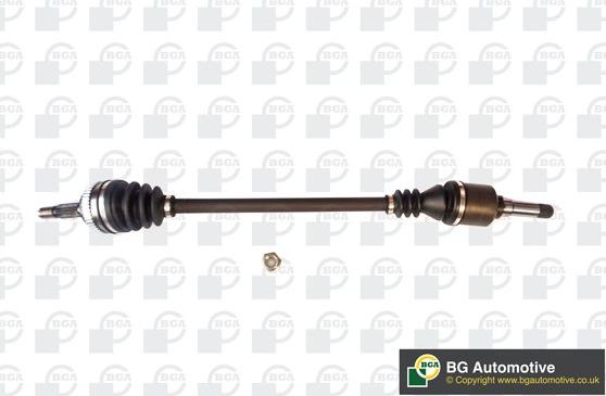 Полуось (привод в сборе, приводной вал) BGA передняя правая для Land Rover Discovery III 2004-2009. Артикул DS4206R