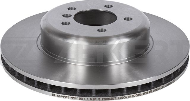 Тормозной диск Zekkert передний для BMW 6 II (E63/E64) 2003-2010. Артикул BS-6303