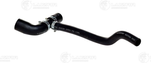 Патрубок радиатора (системы охлаждения) Luzar для Lada Niva Travel I 2020-2026. Артикул LPK 0123