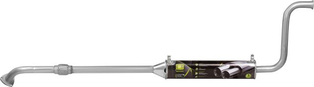 Глушитель (средняя часть) Trialli для ВАЗ Samara (2108, 2109, 2113, 2114) 2009-2012. Артикул EAM 0114