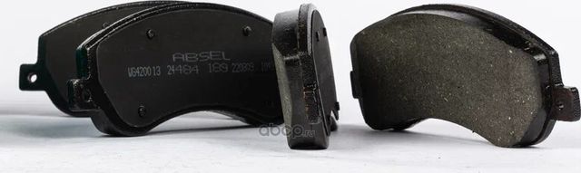 Колодки тормозные передние (Absel). Артикул WG420013