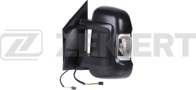 Зеркало боковое (в сборе) Zekkert левое для Citroen Jumper II 2006-2026. Артикул SP-4178