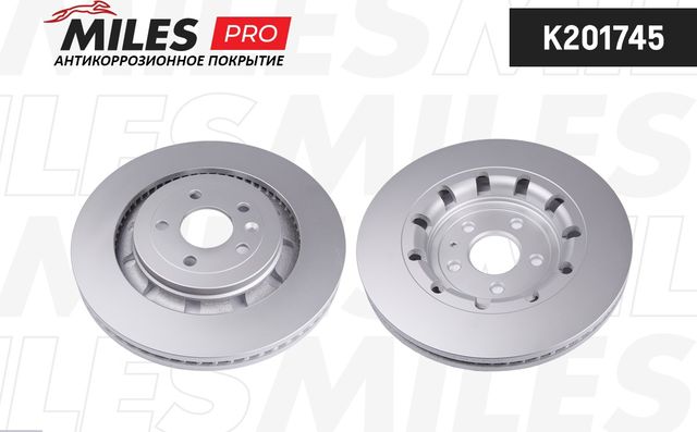 Тормозной диск Miles передний для Ford Explorer V 2010-2019. Артикул K201745