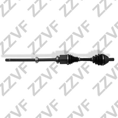 Полуось (привод в сборе, приводной вал) ZZVF. Артикул ZV6707R
