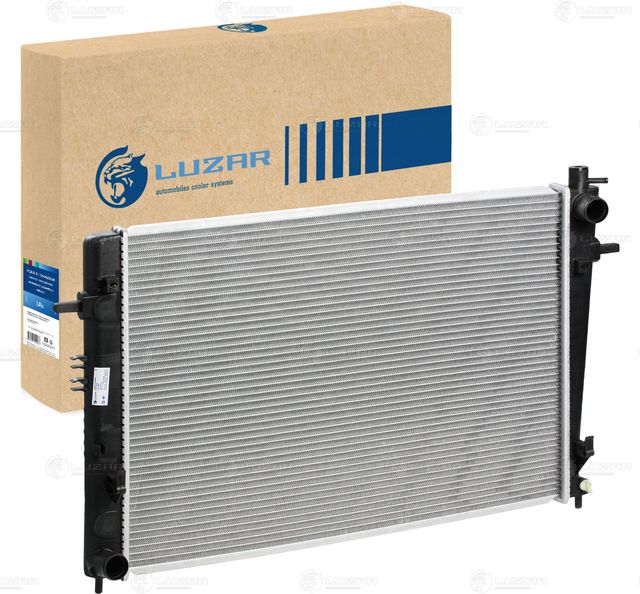 Радиатор охлаждения двигателя Luzar для Kia Sportage II 2004-2010. Артикул LRc 0884