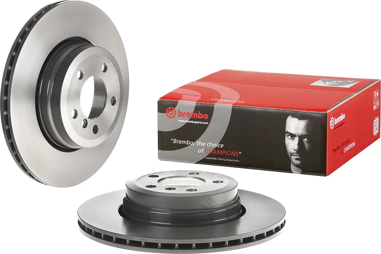 Тормозной диск Brembo PRIME LINE - UV Coated. Артикул 09.A712.11