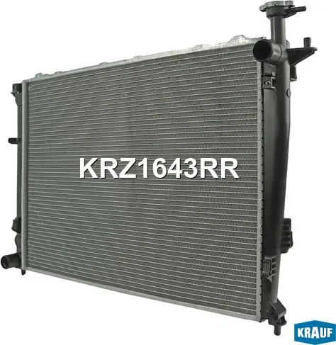 Радиатор системы охлаждения (Krauf). Артикул KRZ1643RR