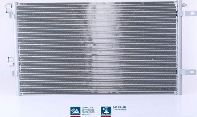 Радиатор кондиционера (конденсатор) Nissens (алюминий) для Renault Clio II 2000-2005. Артикул 94551