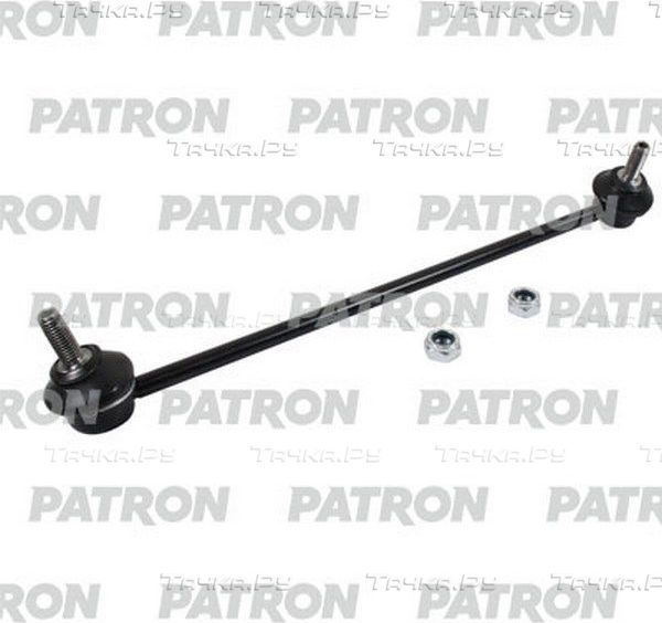 Стойка (тяга) стабилизатора Patron передняя левая для Peugeot 2008 I 2015-2026. Артикул PS4369L