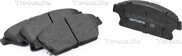Тормозные колодки Zentparts передние для Opel Commodore B 1972-1978. Артикул Z07264