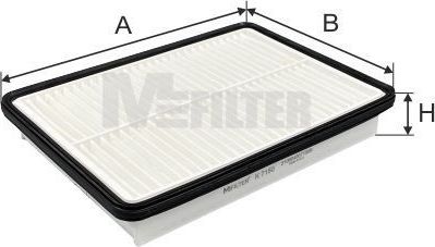 Воздушный фильтр MFilter для Kia Sorento II 2009-2026. Артикул K 7150