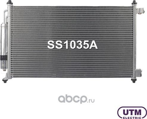 Радиатор кондиционера (UTM). Артикул SS1035A