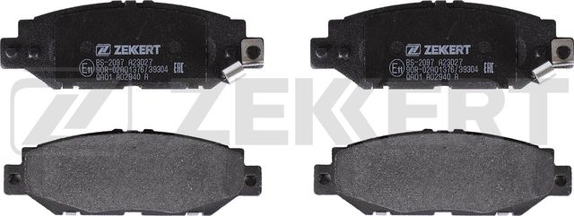 Тормозные колодки Zekkert. Артикул BS-2097