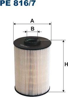 Топливный фильтр Filtron. Артикул PE 816/7