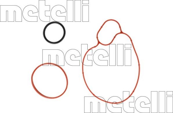 Помпа (водяной насос) Metelli. Артикул 24-1451