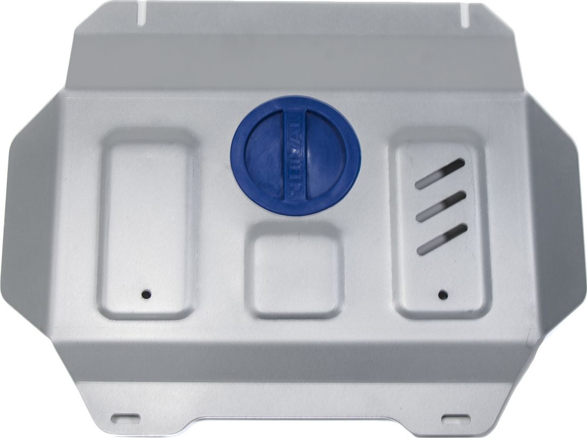 Защита алюминиевая Rival для радиатора и картера (часть 2) Toyota Fortuner II 4WD 2015-2026. Артикул 3.9502.1