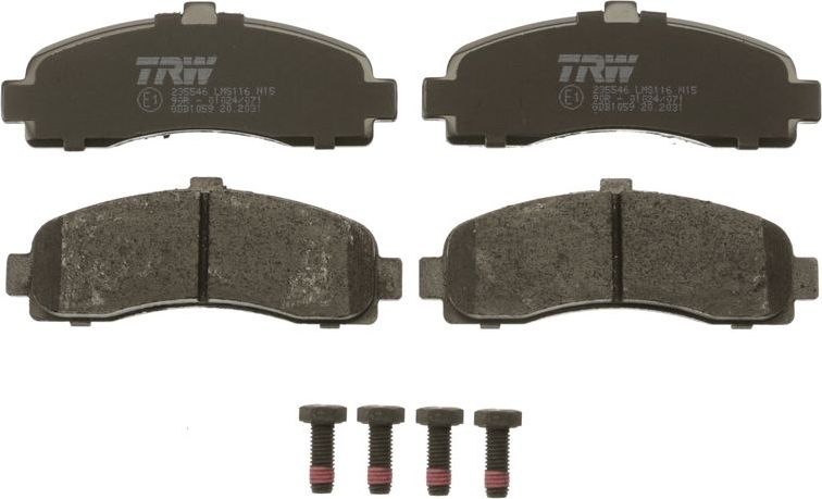 Тормозные колодки TRW COTEC. Артикул GDB1059