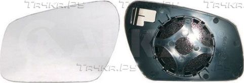Зеркальное стекло бокового зеркала Alkar левое для Ford Mondeo III 2003-2007. Артикул 6451378