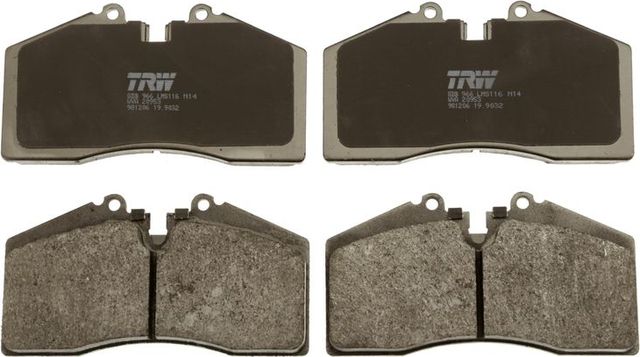 Тормозные колодки TRW передние для Porsche 968 1992-1995. Артикул GDB966