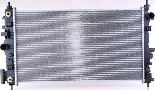 Радиатор охлаждения двигателя Nissens для Saab 9-5 II 2010-2012. Артикул 630715