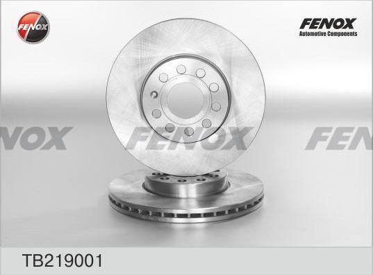 Тормозной диск Fenox передний для Audi S3 II (8P) 2006-2013. Артикул TB219001