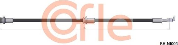 Тормозной шланг Cofle. Артикул 92.BH.NI004