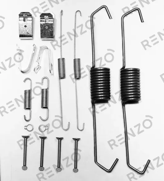 Монтажный комплект барабанного тормоза MITSUBISHI L200, 06 (Renzo). Артикул RFK111