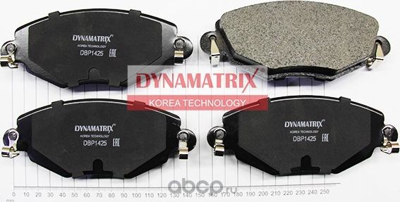 Колодки тормозные (Dynamatrix-Korea) Dynamatrix-Korea. Артикул DBP1425
