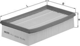 Воздушный фильтр Mahle для Renault Modus I 2004-2012. Артикул LX 933/3