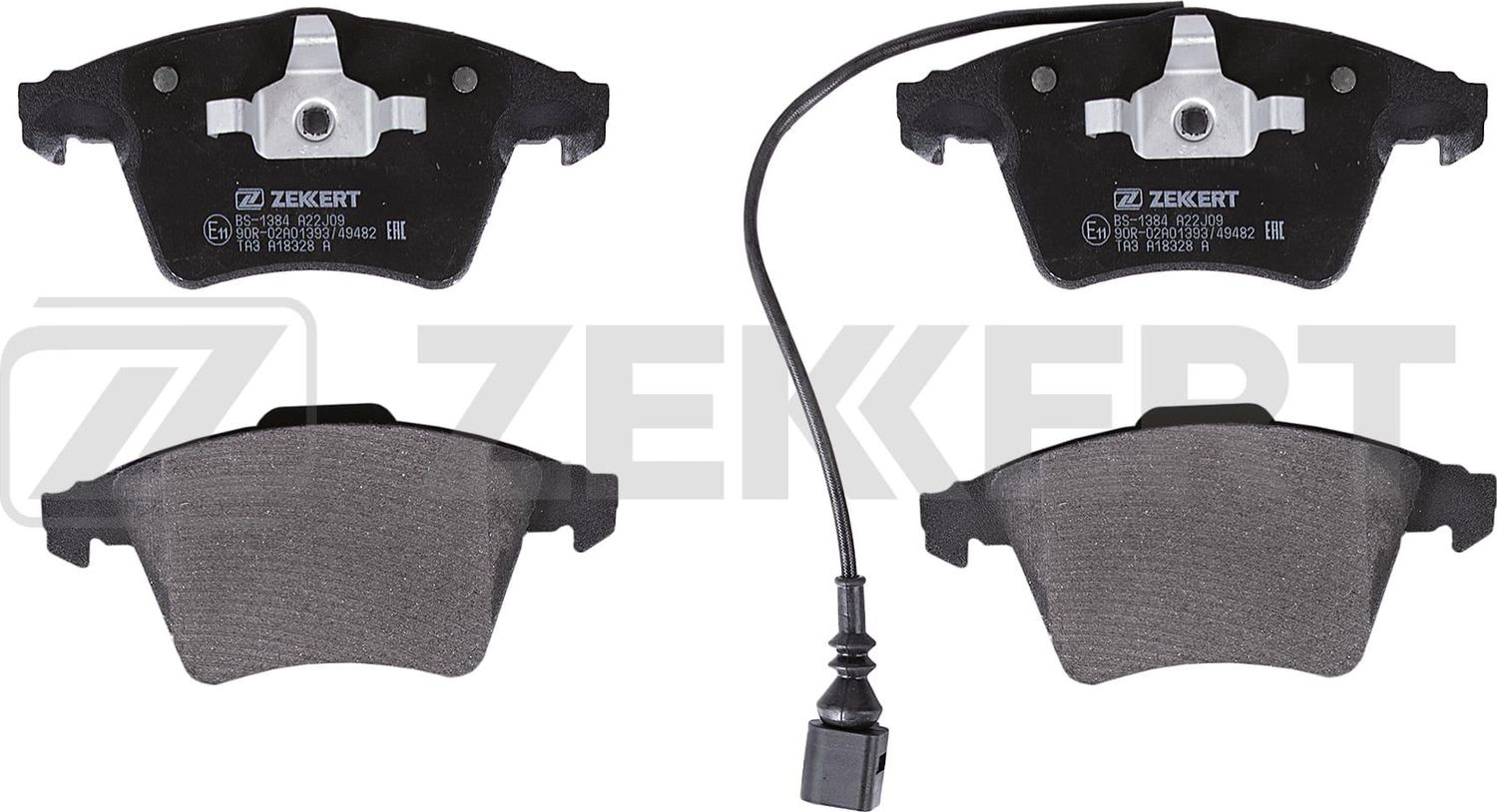 Тормозные колодки Zekkert. Артикул BS-1384