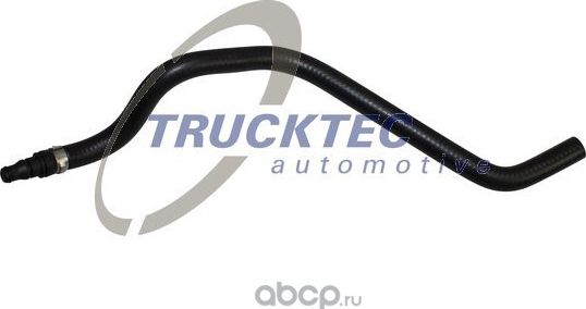 Патрубок радиатора (системы охлаждения) Trucktec Automotive. Артикул 02.40.348