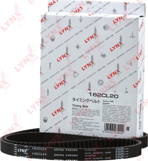 Ремень ГРМ LYNXauto. Артикул 162CL20