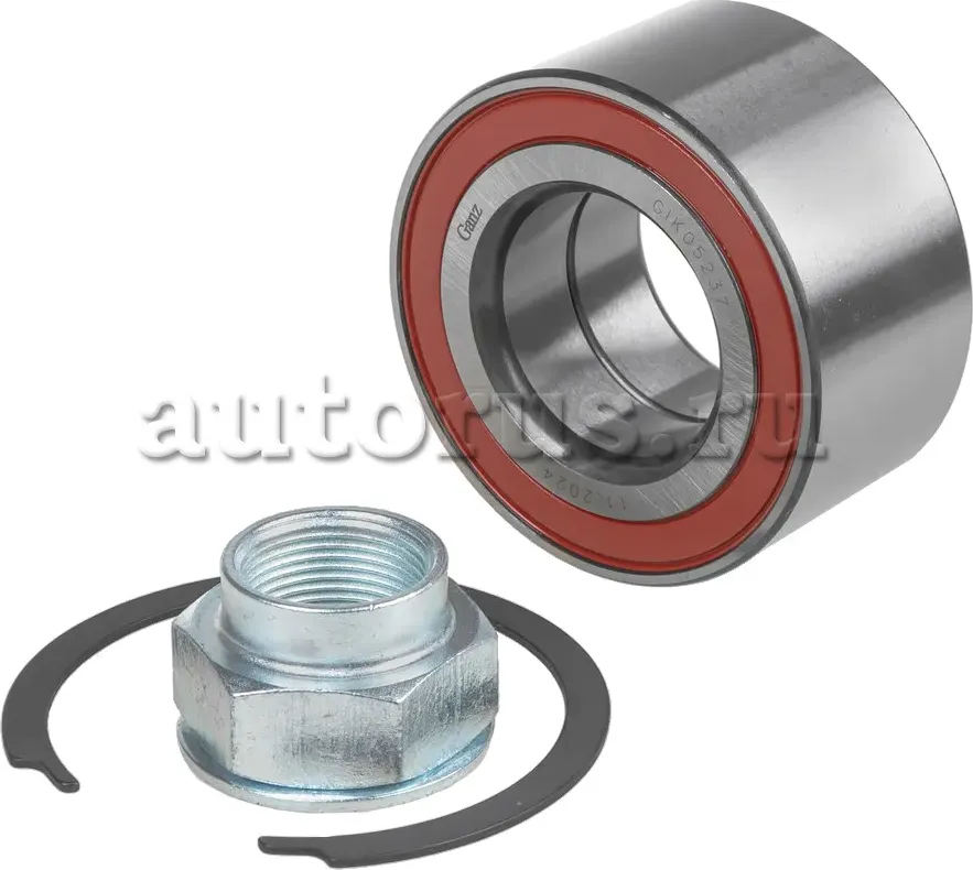 Подшипник ступицы передний FIAT Doblo 06-> ABS- GANZ GIK05237 Ganz. Артикул GIK05237