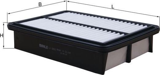 Воздушный фильтр Mahle. Артикул LX 5800