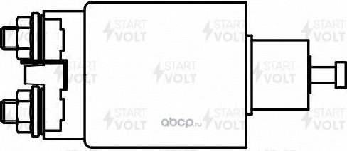 Втягивающее реле стартера StartVOLT. Артикул VSR 2709