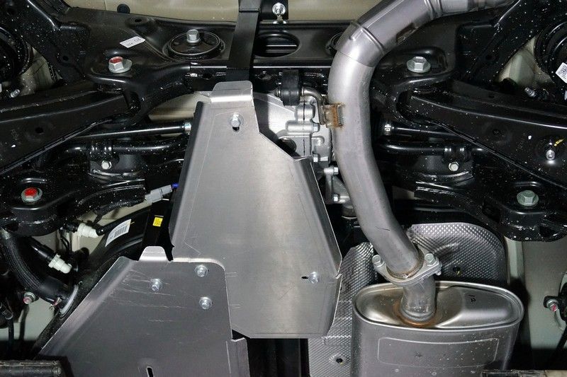 Защита алюминиевая ТСС (4 мм) для дифференциала Kia Sorento IV 2020-2026. Артикул ZKTCC00454