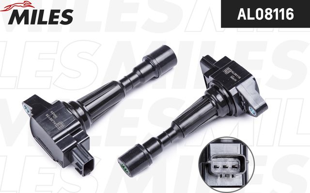 Катушка зажигания Miles. Артикул AL08116