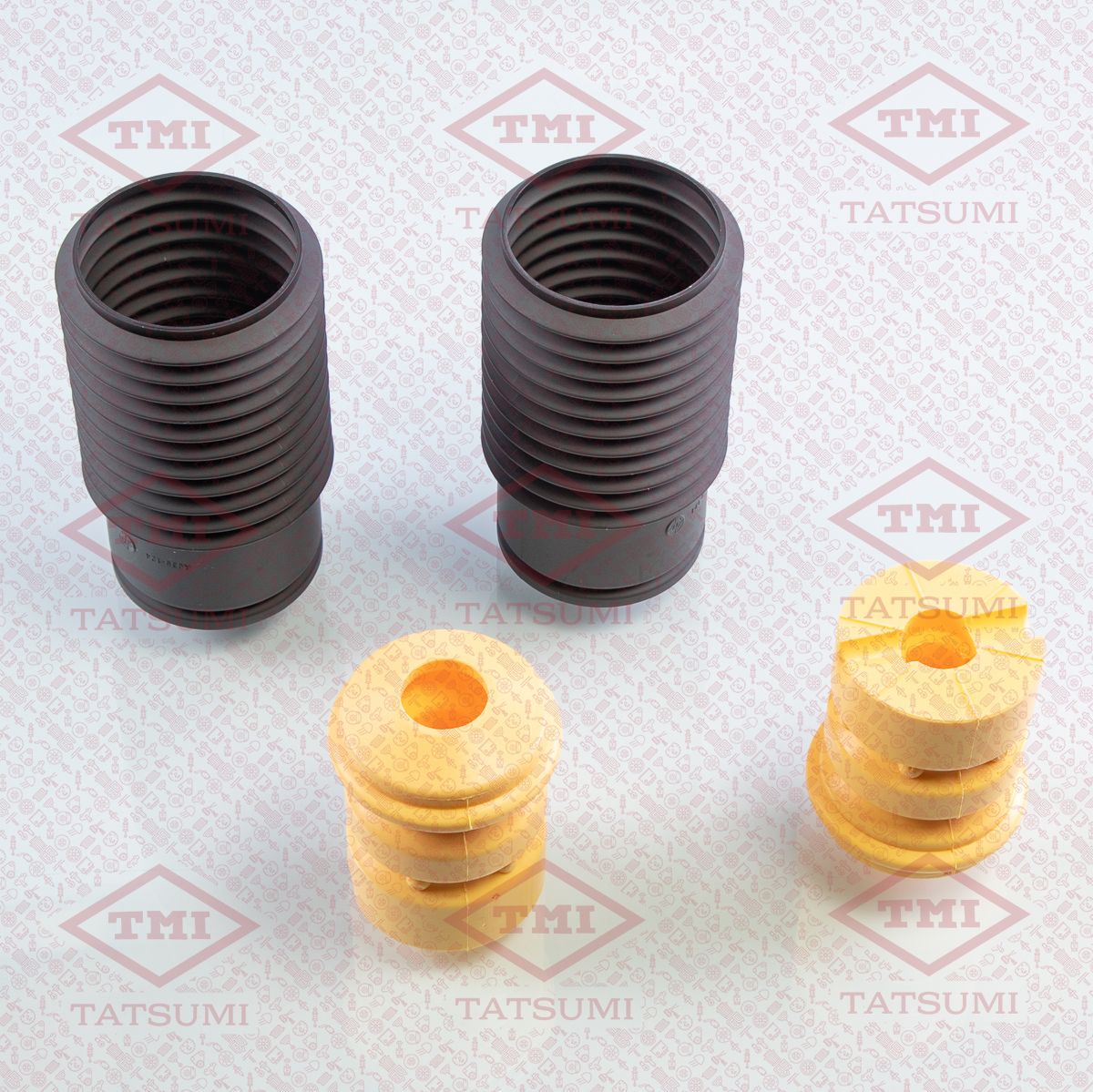 TAH1225_Комплект защитный амортизатора переднего (2 пыльн.+2 отб.) (Tatsumi). Артикул TAH1225