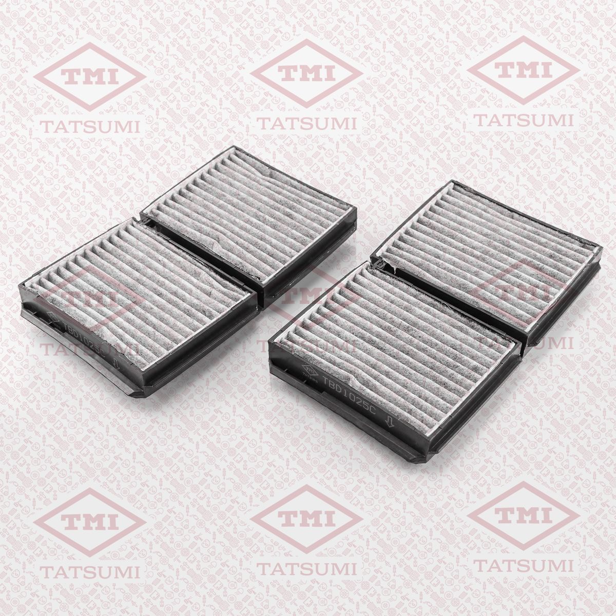 Фильтр салона угольный (Tatsumi). Артикул TBD1025C